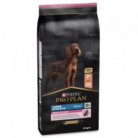 PRO PLAN CAO ADULTO SENSITIVE SKIN LARGE ATHLETIC SALMÃO- 14KG
