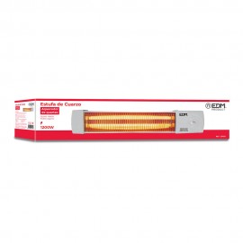 AQUECEDOR DE BANHEIRA DE QUARTZO AJUSTÁVEL 600/1200 W MODELO MARFIL