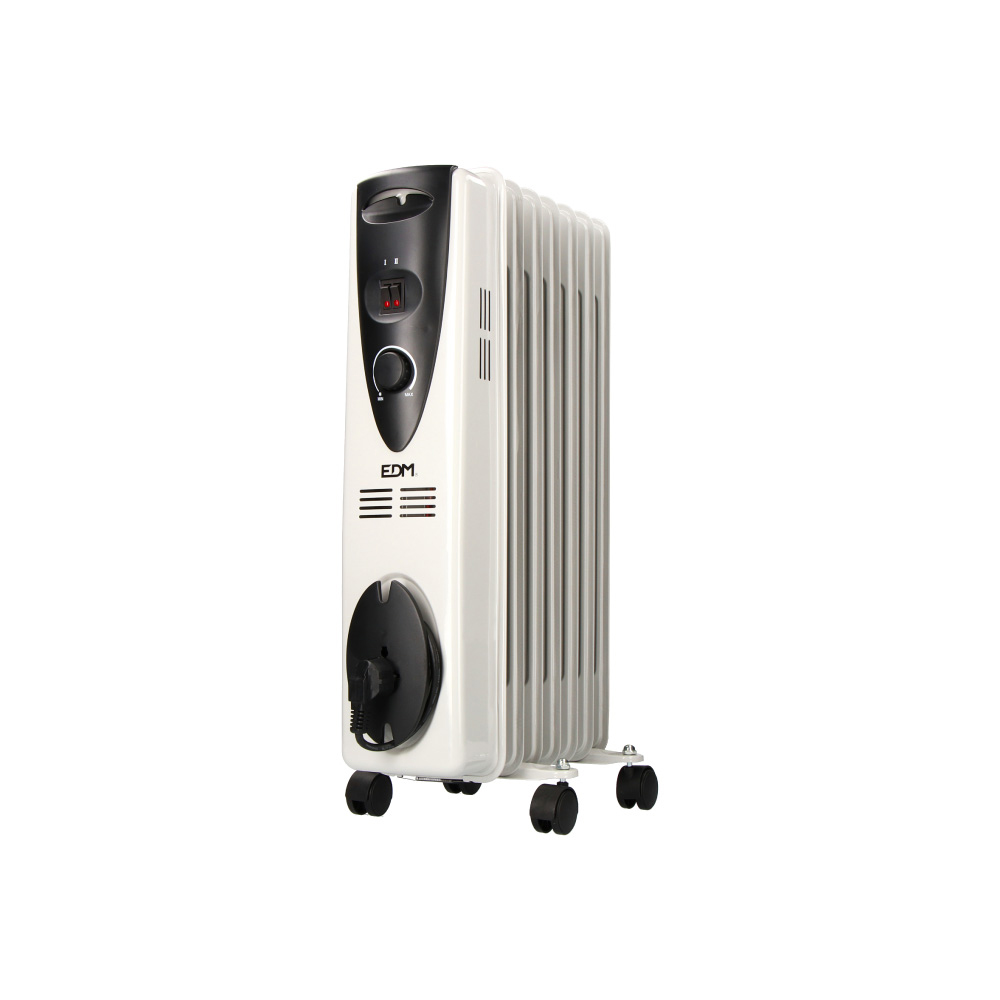 RADIADOR A ÓLEO DE 1500 W COM 7 ELEMENTOS