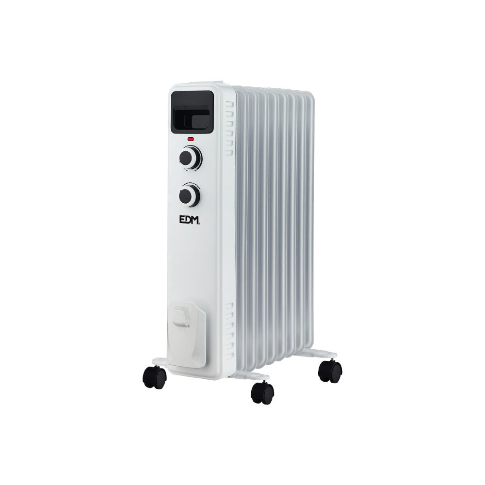RADIADOR A ÓLEO 2000 W COM 9 ELEMENTOS ALTURA 60 cm