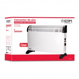 AQUECEDOR CONVECTOR MODELO TURBO 2000 W