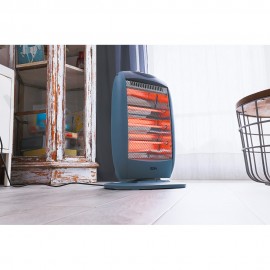 AQUECEDOR DE QUARTZO OSCILANTE 400/800/1200 W ANTI-TOMBAMENTO