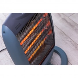 AQUECEDOR DE QUARTZO OSCILANTE 400/800/1200 W ANTI-TOMBAMENTO