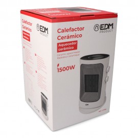 AQUECEDOR VERTICAL OSCILANTE 1000 - 1500 W BRANCO