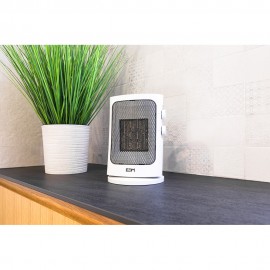 AQUECEDOR VERTICAL OSCILANTE 1000 - 1500 W BRANCO