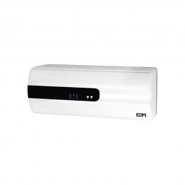 AQUECEDOR DE CERÂMICA SPLIT 1000 - 2000 W, COM CONTROLE REMOTO 57 x 14 x 22 cm