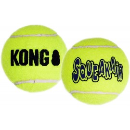 KONG BRINQUEDO PARA CÃES AIR SQUEAKER TENIS BOLA MEDIO