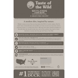 TASTE OF WILD CAO ADULTO WETLANDS PATO 12,2KG