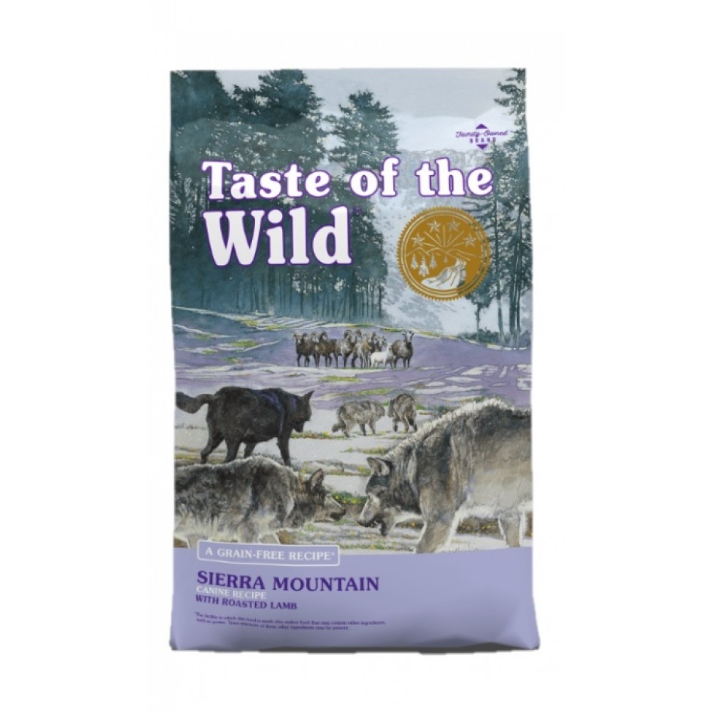 TASTE OF WILD CAO ADULTO SIERRA MOUNTAIN BORREGO  5,6KG