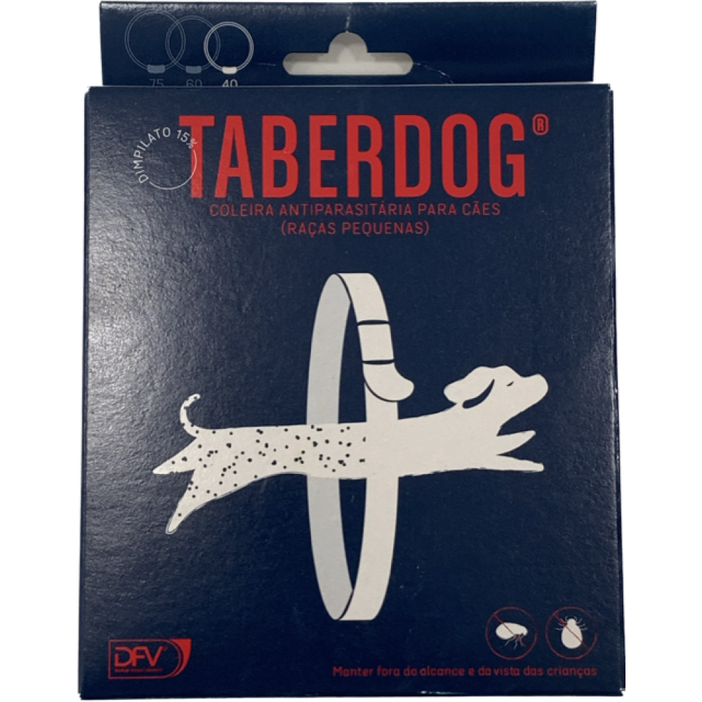 TABERDOG COLEIRA INSECTICIDA CAO PEQ