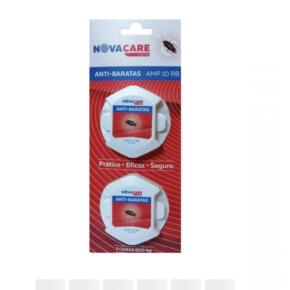 NOVACARE ARMADILHA ANTI BARATAS 2X4 GR