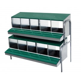 POEDEIRO AVES INDUSTRIAL 10 DIVISORIAS