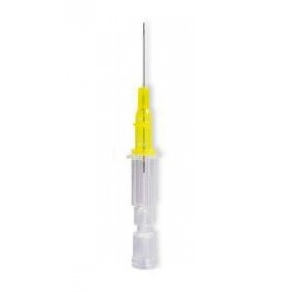 CATETER INTROCAN SEM ALETAS G24X3/4 0.7X19MM AMARELO (50 UNIDADES)