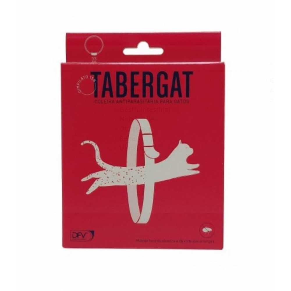 TABERGAT COLEIRA INSECTICIDA GATO