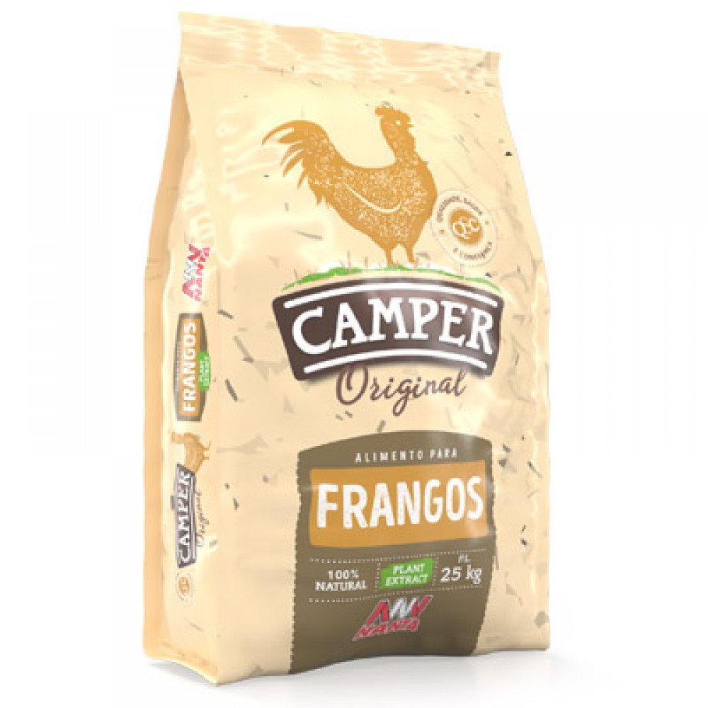 CAMPER FRANGOS GRANULADO - SACO 25KG