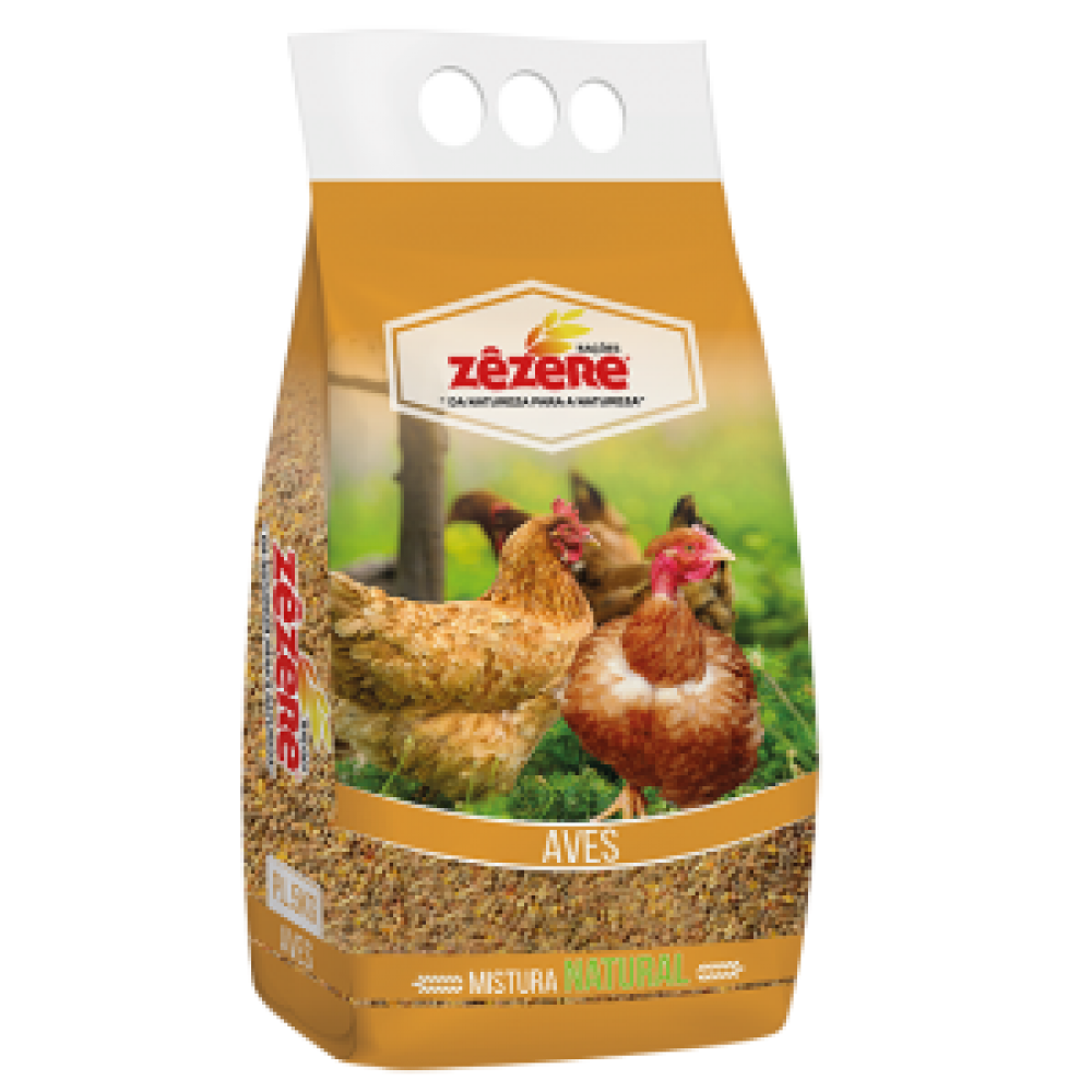 ZMIX AVES DO CAMPO ALIMENTO NATURAL  -5KG