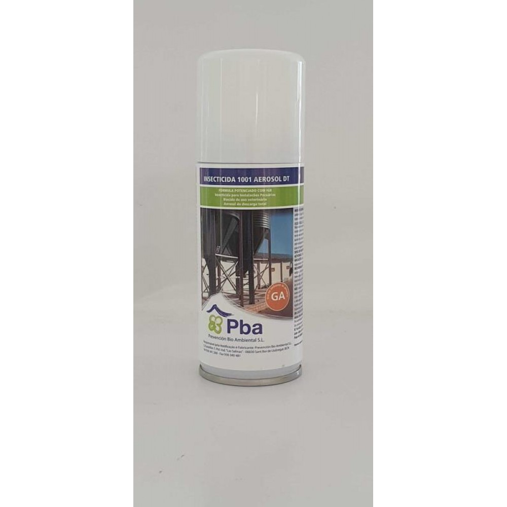 INSETICIDA 1001 AEROSOL DT - LARVICIDA FUMIGANTE - 100 ML