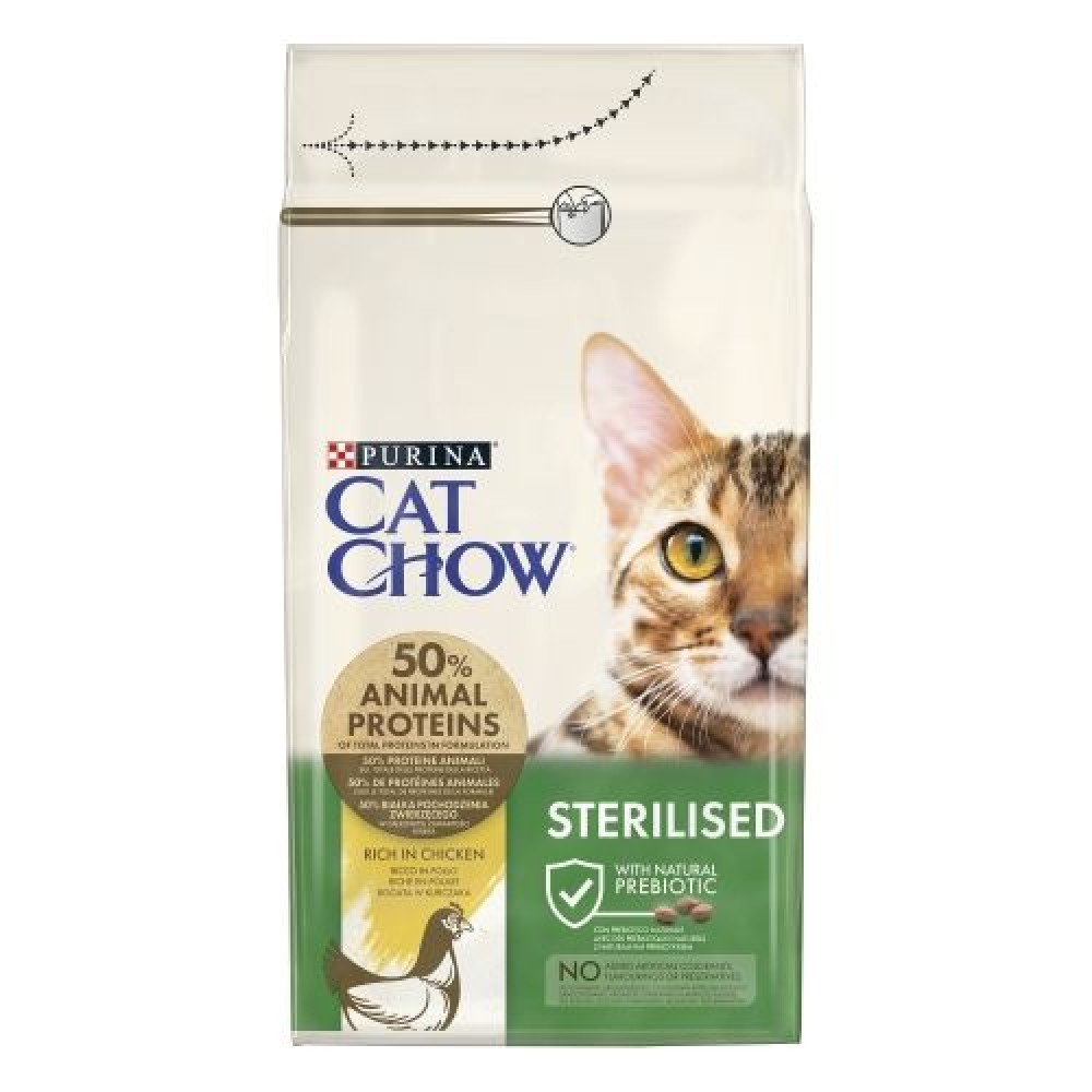 PURINA CAT SHOW GATO ADULTOS ESTERELIZADO FRANGO - 1,5KG