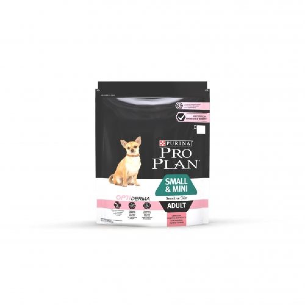PRO PLAN CAO OPTIDERMA SMALL&MINI ADULT SALMÃO 700G