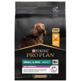 PRO PLAN CAO AGE DEFENCE SMALL&MINI ADULTO 9+FRANGO 3KG