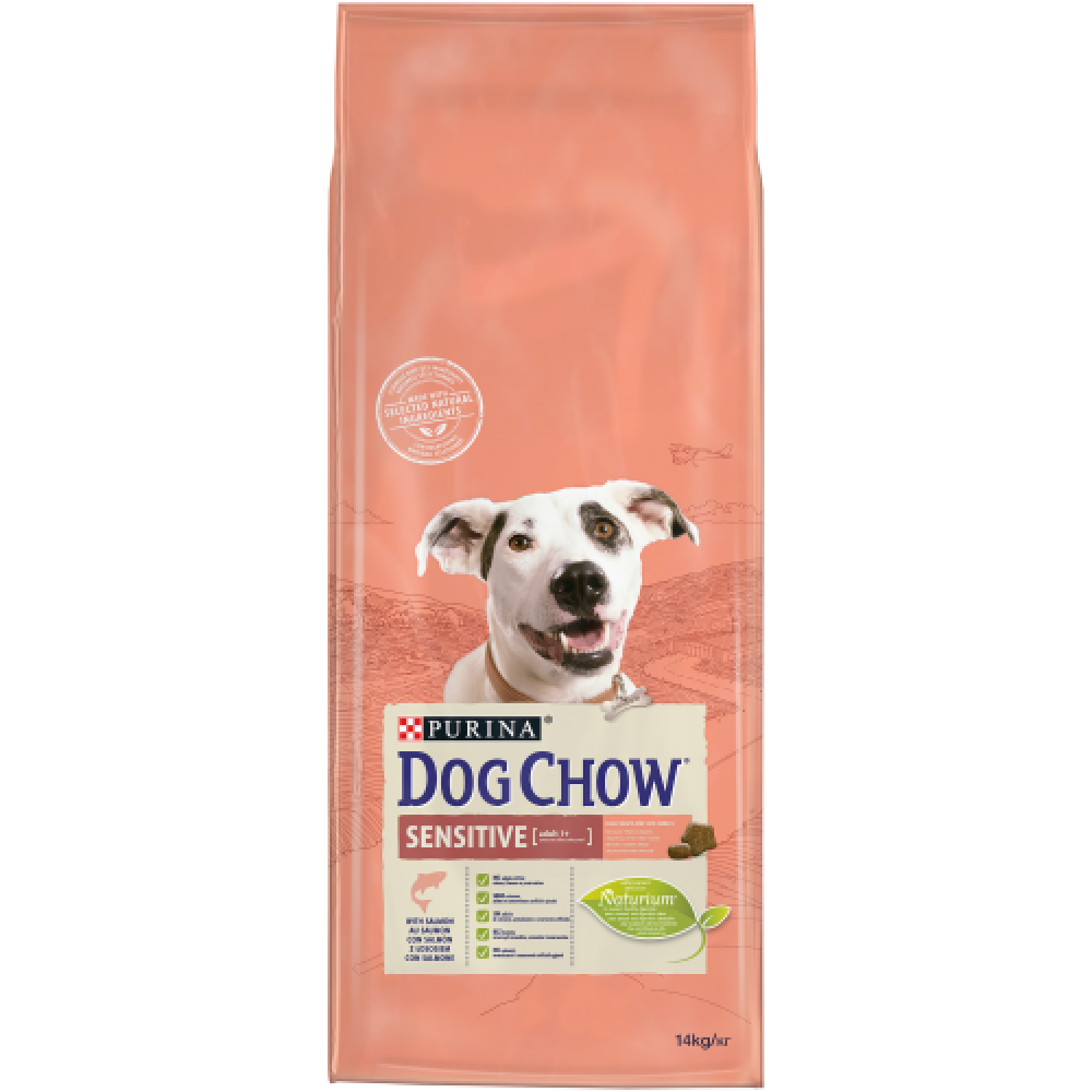 PURINA DOG SHOW CAO SENSITIVE  SALMÃO - 14KG