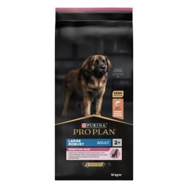 PRO PLAN CAO SENSITIVE SKIN LARGE ROBUST ADULT  SALMÃO14KG