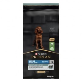 PRO PLAN CAO SENSITIVE DIGESTION LARGE ATHLETIC PUPPY BORREGO 12KG