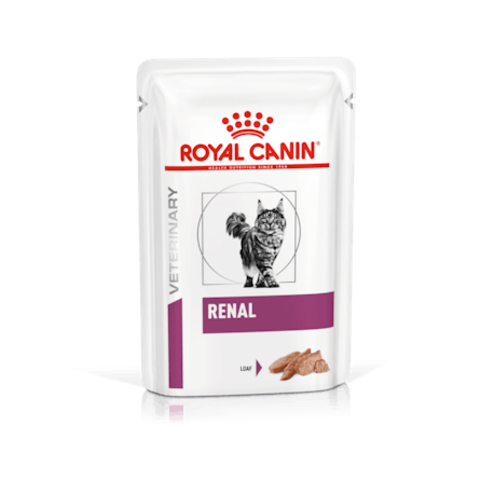 ROYAL CANIN VET  WET GATO RENAL (12X85G)
