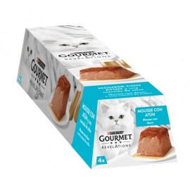 PURINA GATO GOURMET REVELATIONS MOUSSE ATUM (4x57GR)