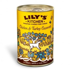 LILY`S KITCHEN  CÃO FRANGO E  PERÚ - 400GR