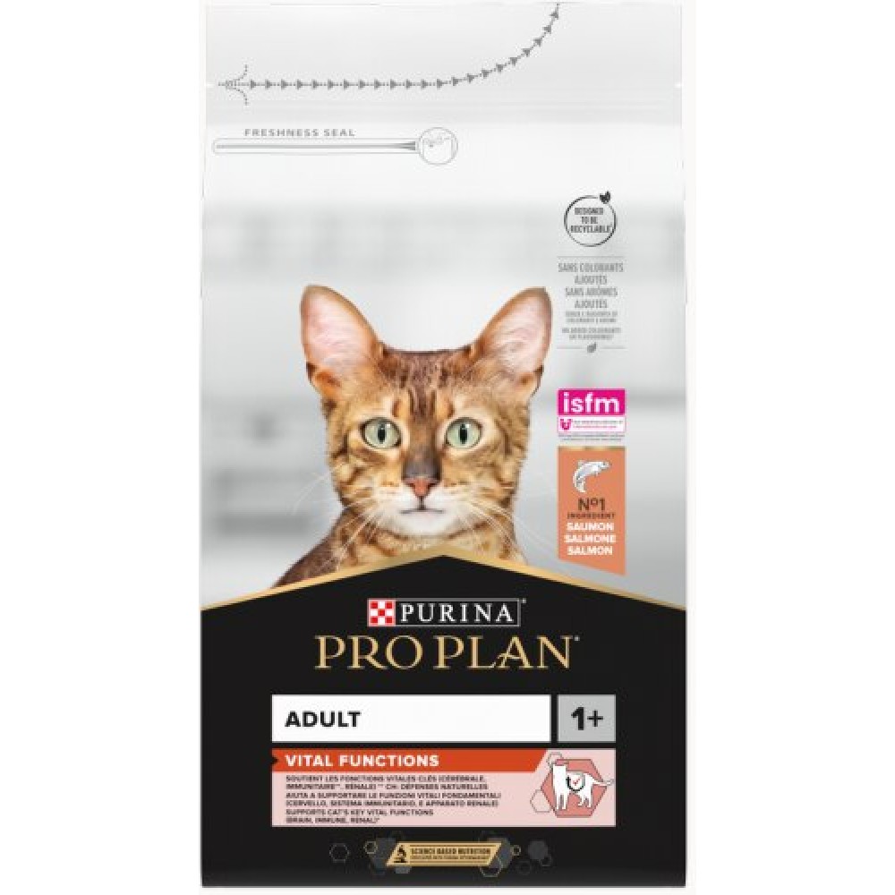 PRO PLAN GATO VITAL FUNCTIONS ADULTO SALMÃO 1,5KG