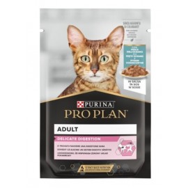 PRO PLAN GATO NUTRISAVOUR DELICATE DIGESTION PEIXE DO OCEANO (26x85g)