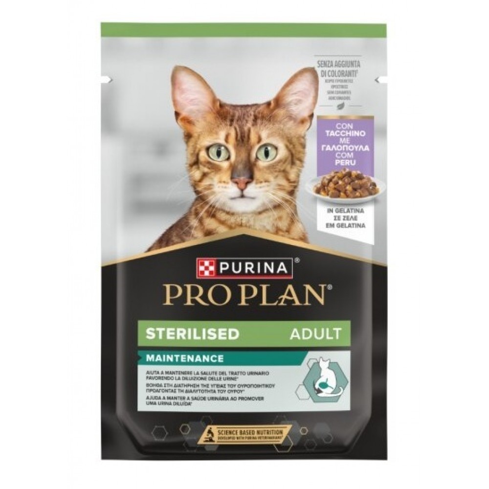 PRO PLAN GATO NUTRISAVOUR STERILIZED PERU (26x85g)