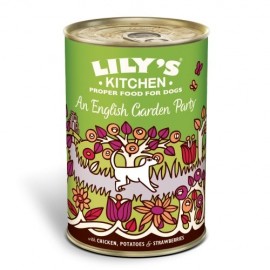 LILY`S KITCHEN  CÃO -  FRANGO COM MORANGOS  - 400GR