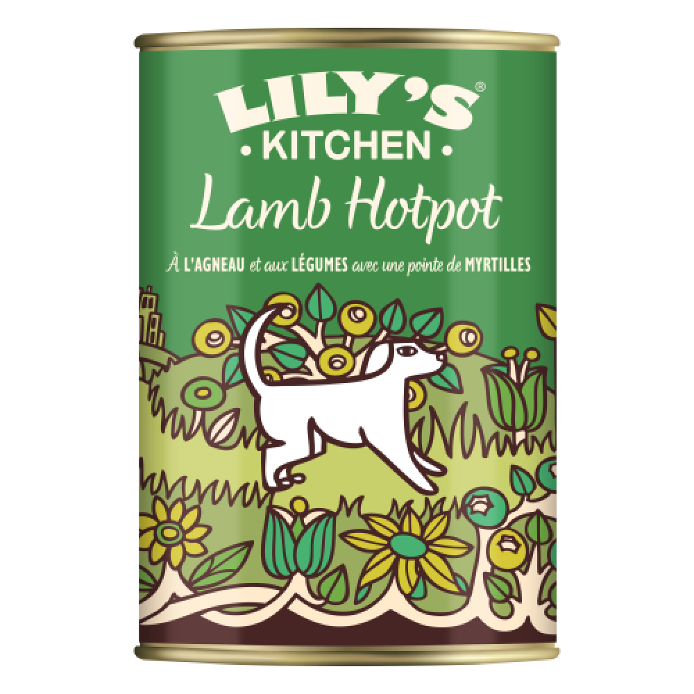 LILY`S KITCHEN  CÃO BORREGO - 400GR