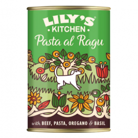 LILY`S KITCHEN  CÃO CARNE DE VACA, MASA E CENOURA - 400GR