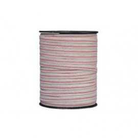 ROLO DE FITA CERCA ELECT. 12MM 5 COND. - 200 MT
