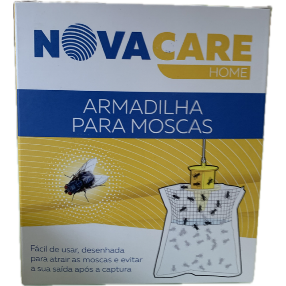 NOVACARE ARMADILHA APANHA MOSCAS EXTERIOR