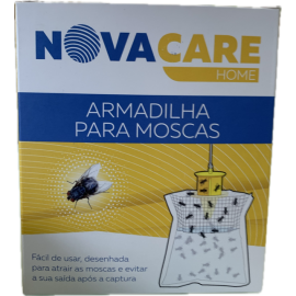 NOVACARE ARMADILHA APANHA MOSCAS EXTERIOR