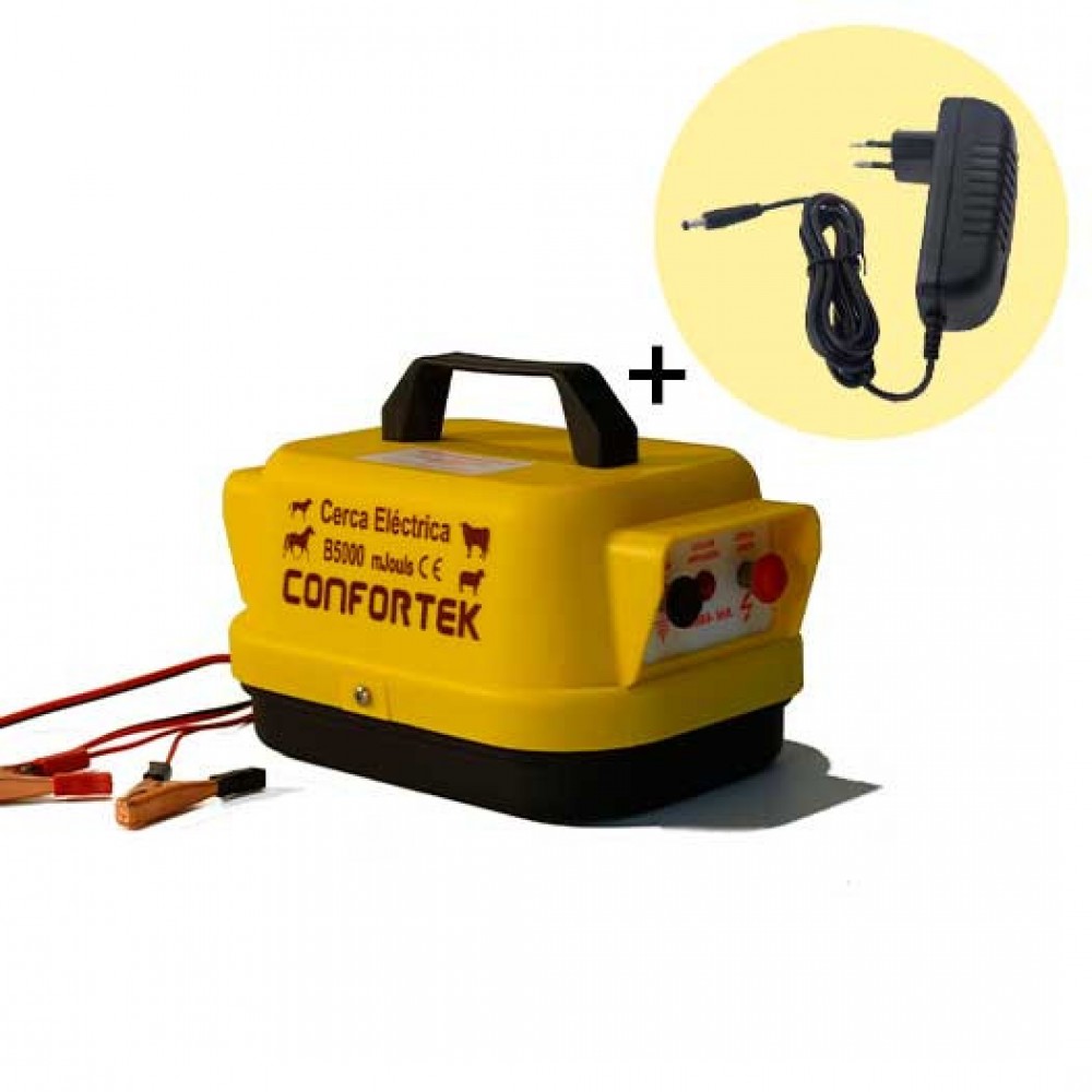 CONFORTEK CERCA ELECTRICA B5000E - 12V DIGITAL + ALIMENTADOR 230V
