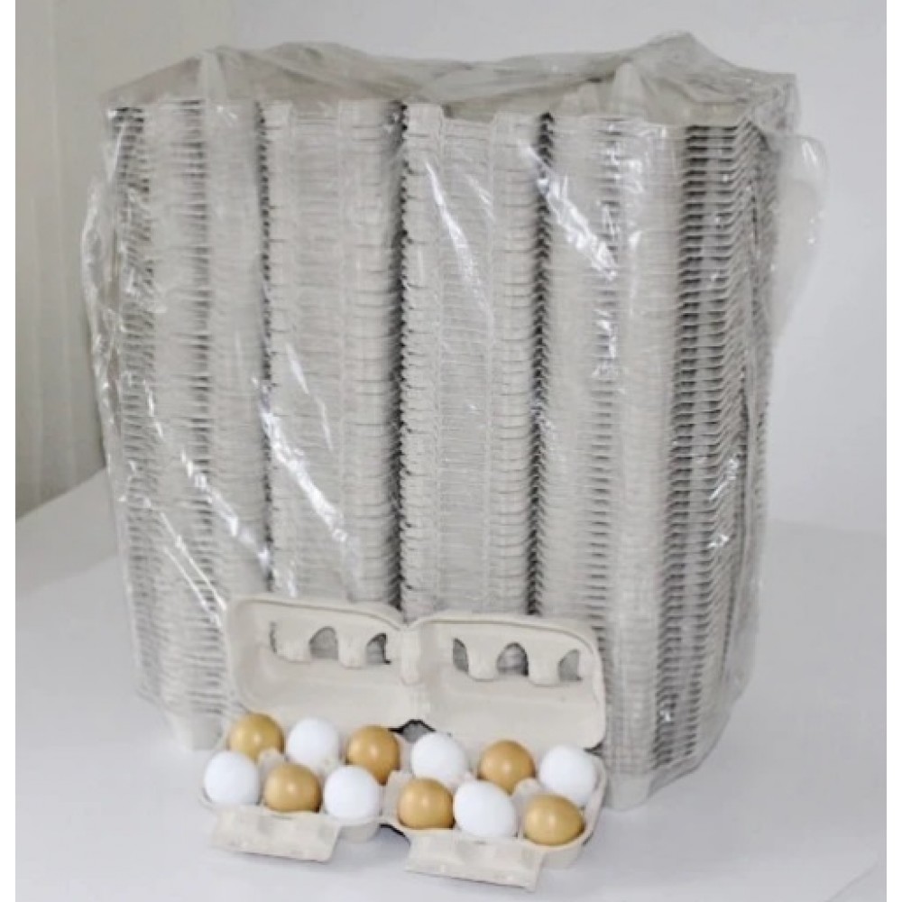 EMBALAGEM DE CARTAO 12 OVOS DE GALINHA -PACK 140 UNIDADES