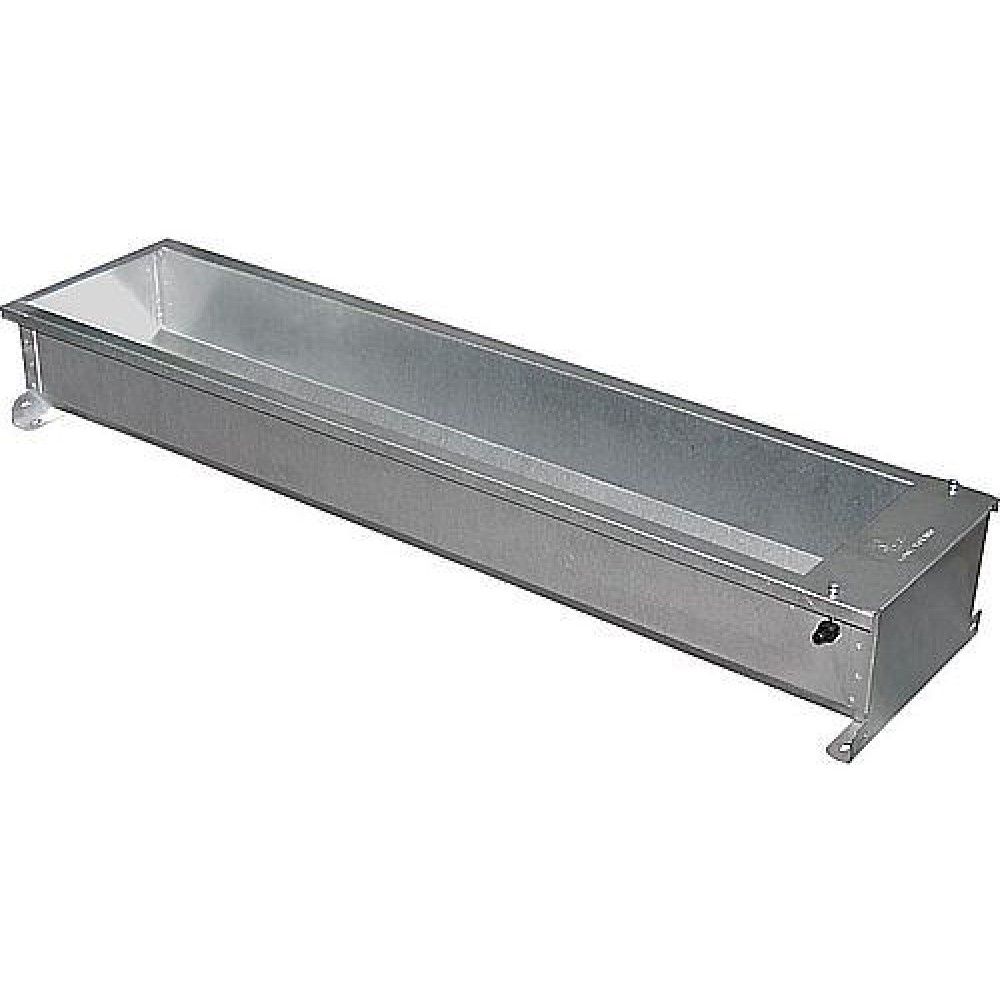 GC.BEBEDOURO BOVINOS CANAL 1M GALVANIZADO S/PATAS