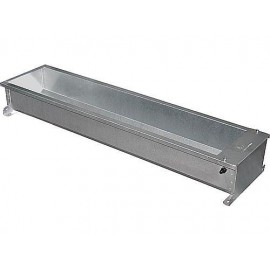 GC.BEBEDOURO BOVINOS CANAL 1M GALVANIZADO S/PATAS