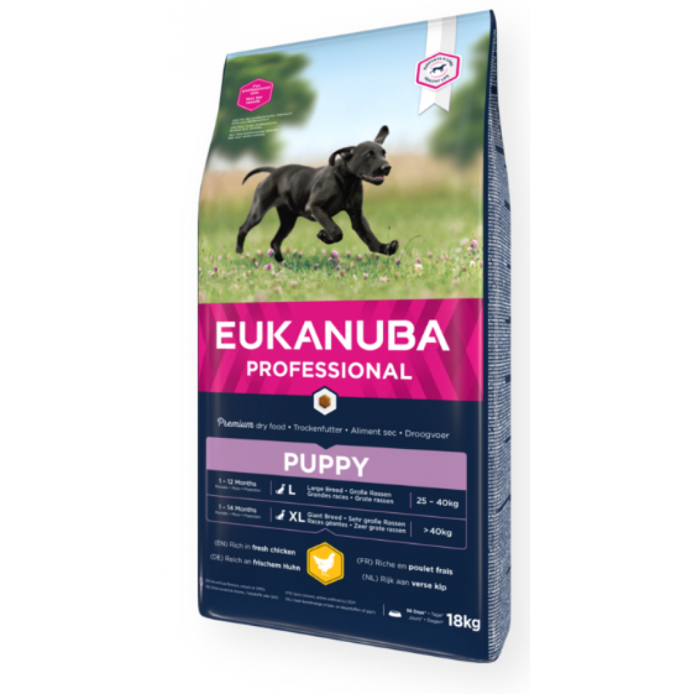 EUKANUBA BREEDER  PUPPY RAÇAS GRANDES 18 KG