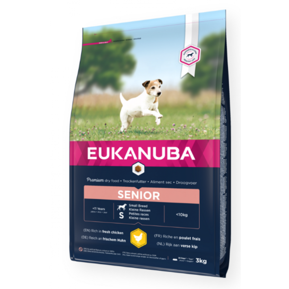 EUKANUBA CAO SENIOR  SMALL  BREED 3KG
