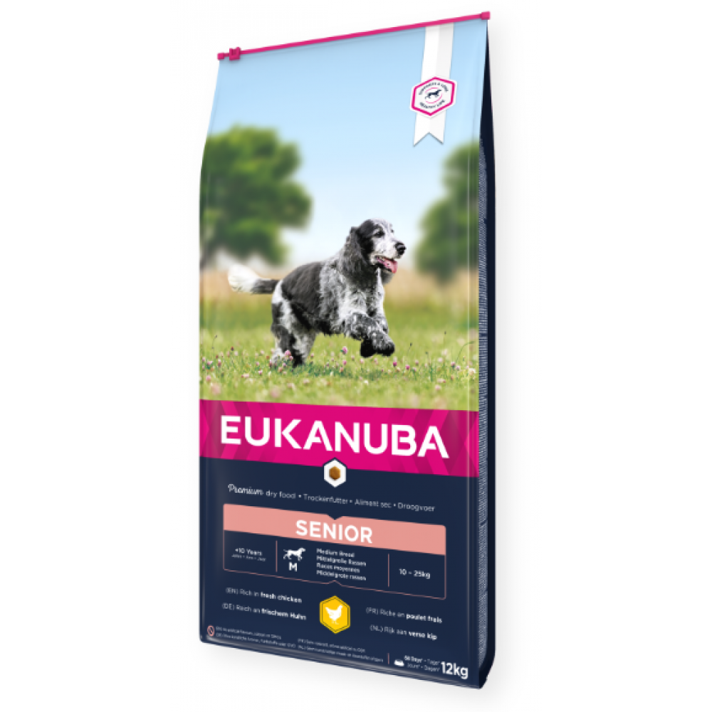 EUKANUBA CAO SENIOR  MEDIO BREED 12KG