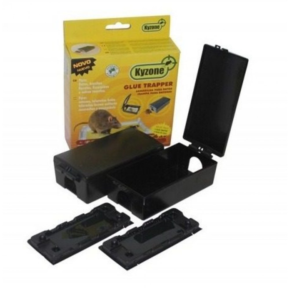 KYZONE ESTAÇÃO RATEIRA GLUE TRAPPER - 2 UNID.