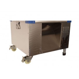 CONFORTEK MAQUINA DEPENAR AVES N50 -1500W C/ 4 RODAS + TERMOMETRO OFERTA