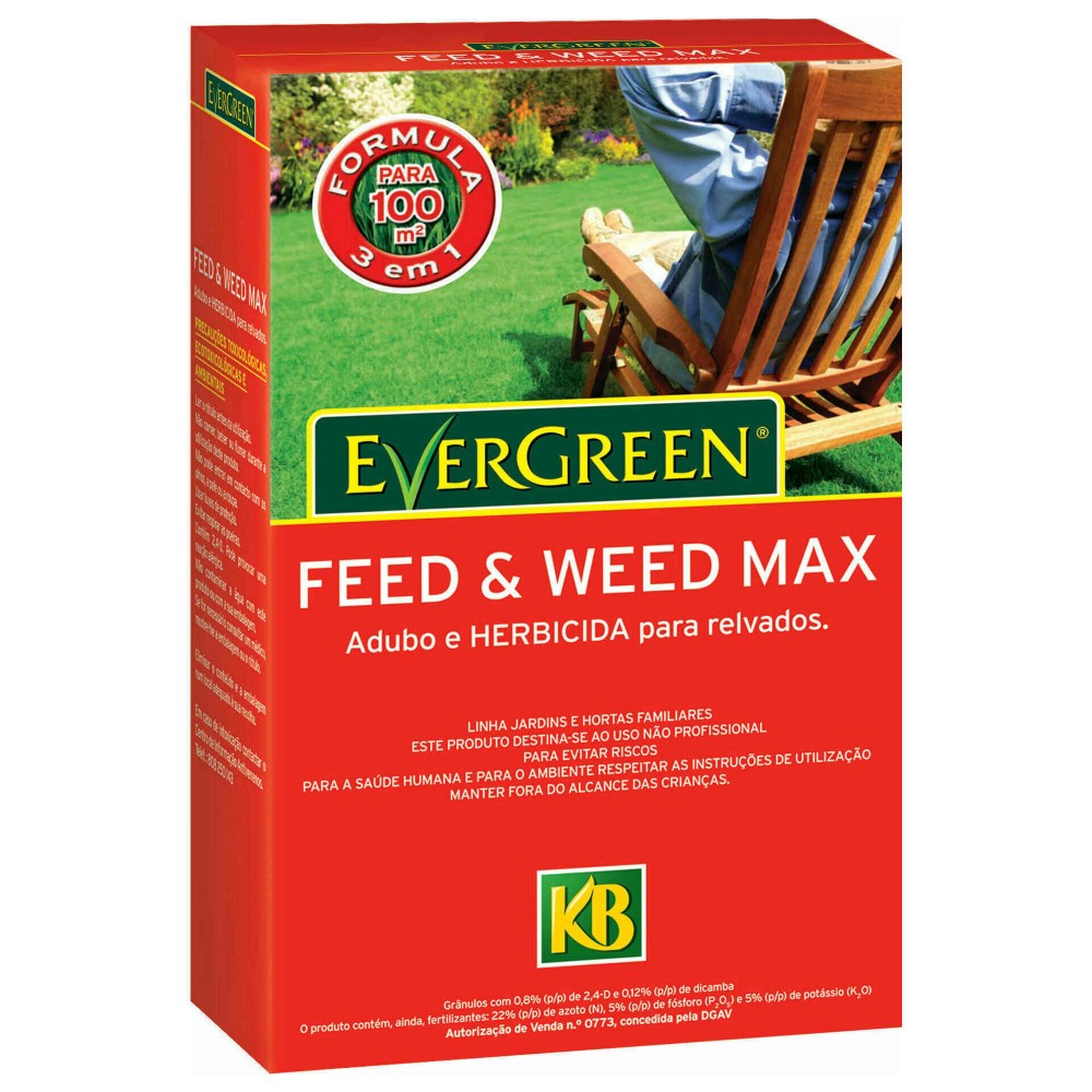 EVERGREEN ADUBO RELVADOS + HERBICIDA  - 2KG