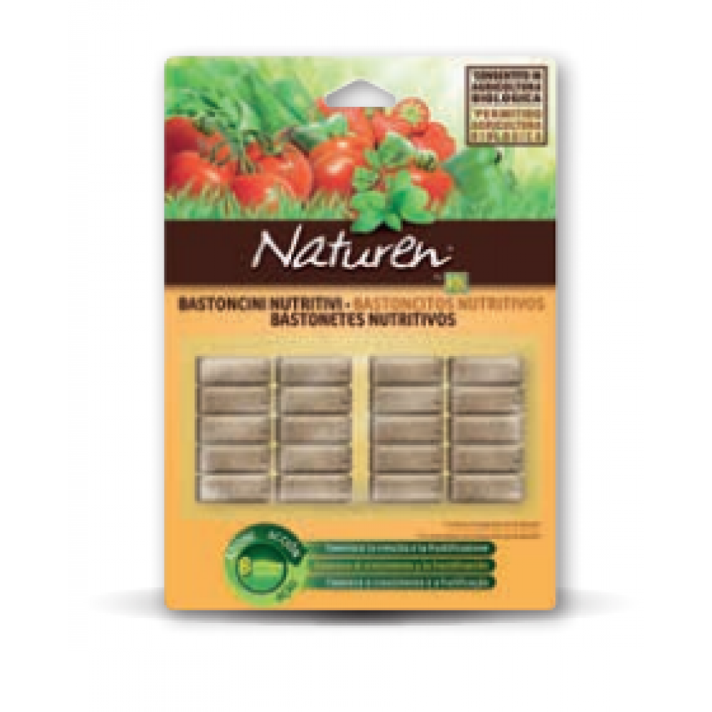 NATUREN BIO ADUBO BARRAS HORTAS E JARDINS